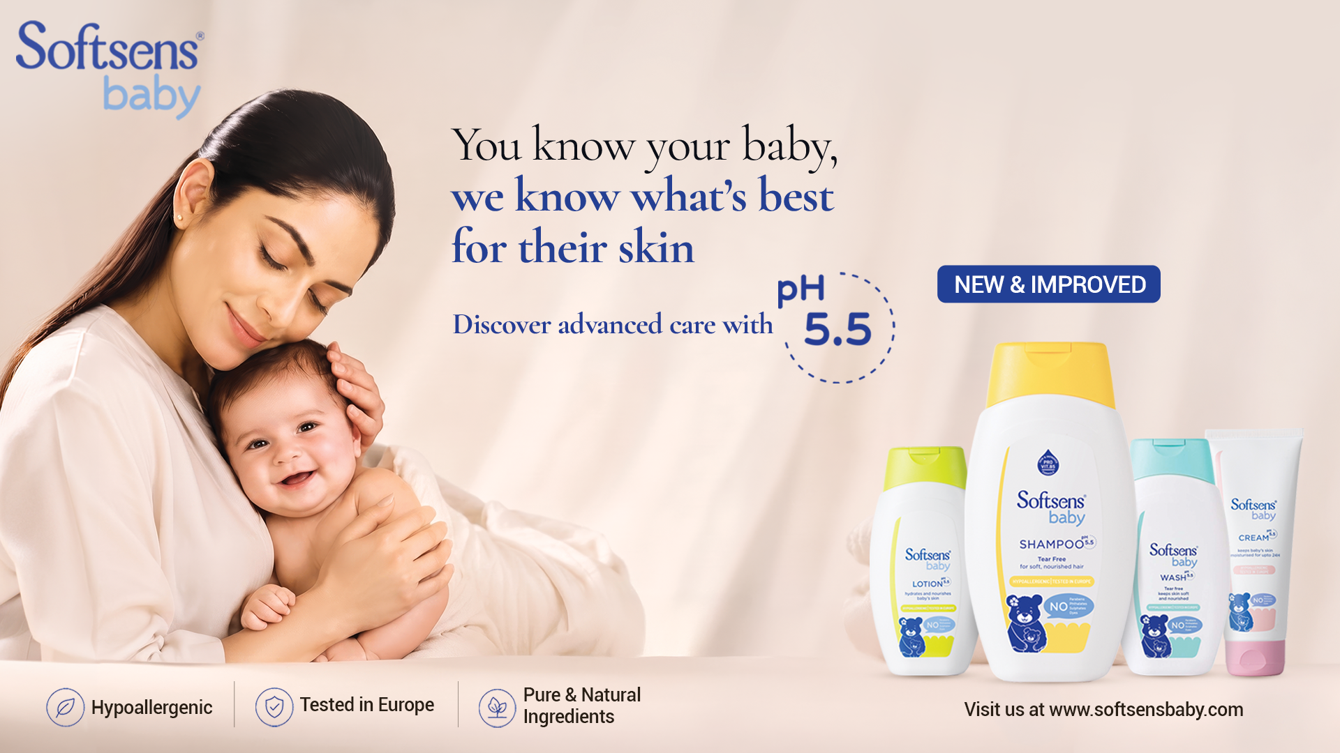 Softsens Baby campaign